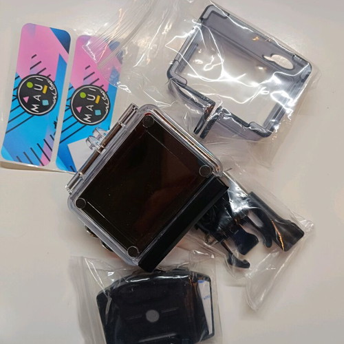 Egoboo X Maui And Sons Action Camera new 4K Ultra HD with waterproof case