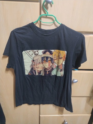 Toilet Bound Hanako Kun anime t-shirt like new, size S, black