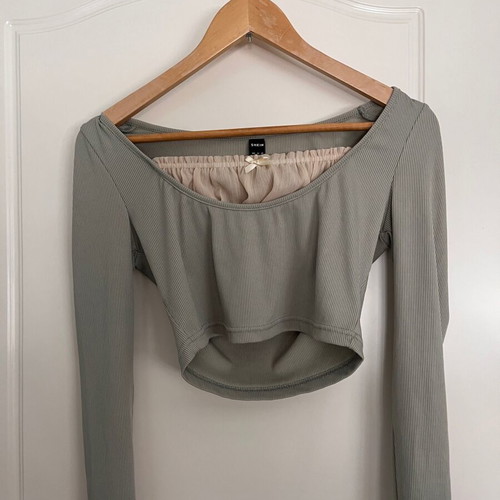 Shein long sleeve top green like new