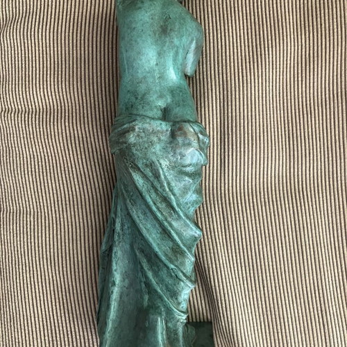 Salvador Dalí Venus De Milo Bronze Sculpture Green Patina