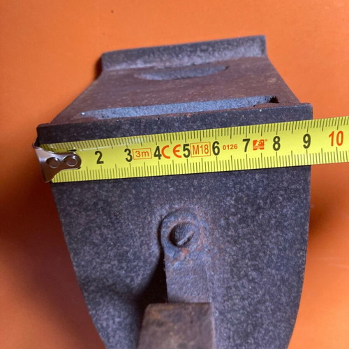 Antique charcoal iron used, collectible
