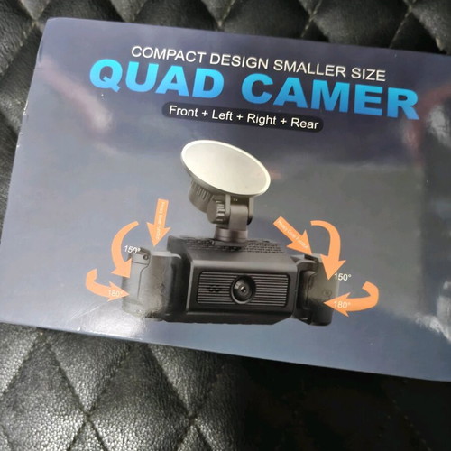 Car camera with 3 cameras and extra camera new
