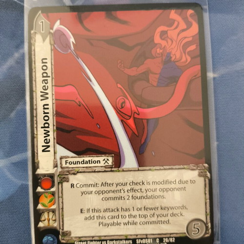 Newborn Weapon UFS CCG card new