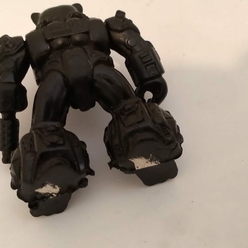 Teratomachos Nyfitsa figure used, black with white spots