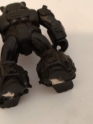 Teratomachos Nyfitsa figure used, black with white spots
