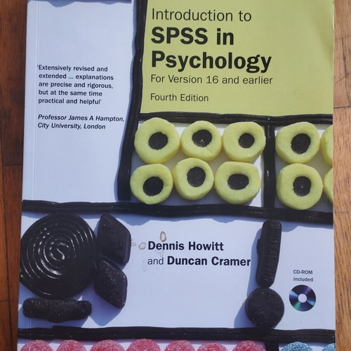 Book Introduction to SPSS in Psychology used