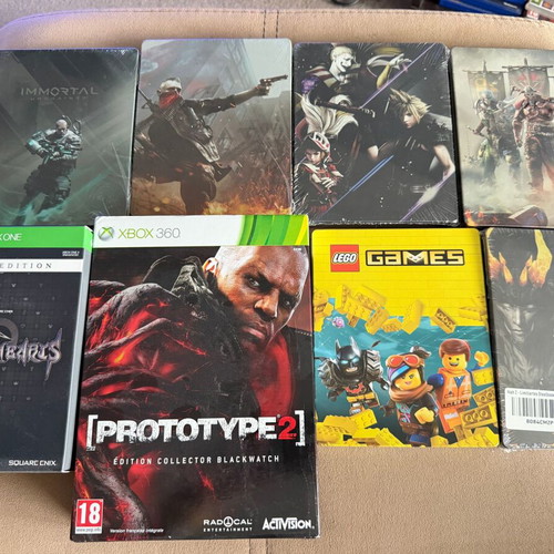 Kingdom Hearts 3 Deluxe/Prototype 2 и 6 steelbooks Xbox