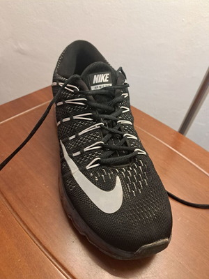 Nike Air Max 2016 used black casual shoes size 43