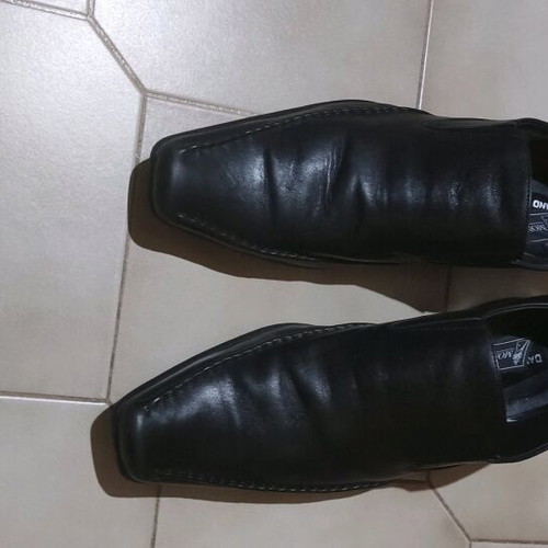 Damiani leather formal shoes like new, size 46, black