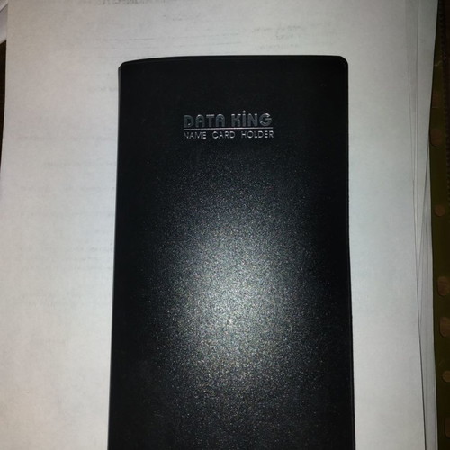 Card holder with 120 slots for merchant and professional cards new