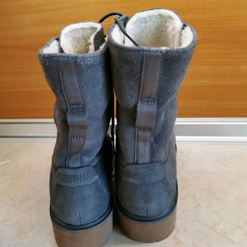 Timberland Jayne Waterproof Fleece women's boots dark gray new size 37