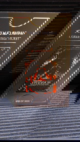 Star Wars Collectible Ticket