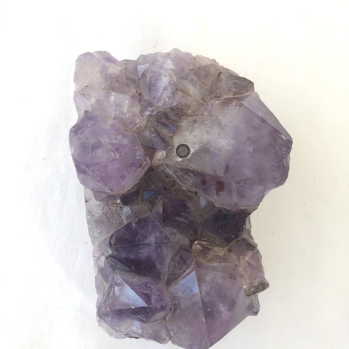 Amethyst raw crystal 300g used, natural purple quartz