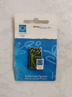 Olympic Pin Athens 2004 New Collectible Environment Series
