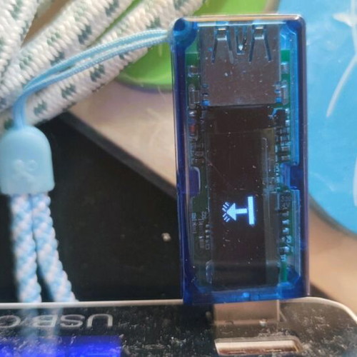 Roffie USB Test Current New Blue Multifunctional Tester