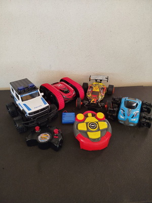 Exost Silverlit remote control car set with accessories