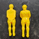 Bozo football players No 2&10 like new