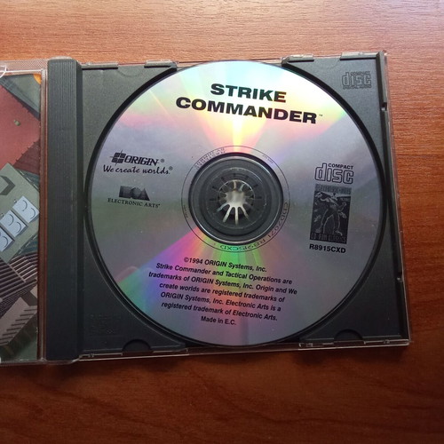 Strike Commander 1994 PC game used, 1990s