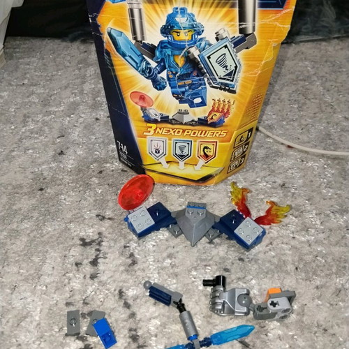 Lego Nexo Knights 4 incomplete sets used