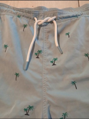 Marks & Spencer men's swim shorts like new, blue and turquoise, XXL
