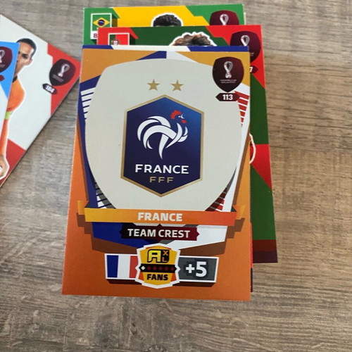 Panini Qatar 2022 cards like new, 73 pieces