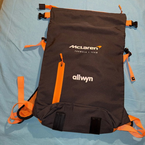 McLaren Formula 1 Team Allwyn Edition backpack new