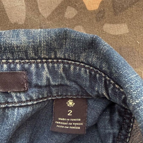 Denim shirt Maison Scotch like new, size M, blue