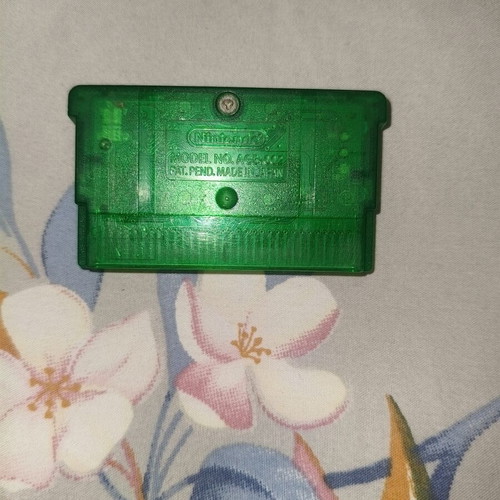 Pokemon Emerald Version Nintendo GBA cartridge