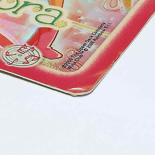 Flora Winx Club card used from 2005 Magical Fairy Game