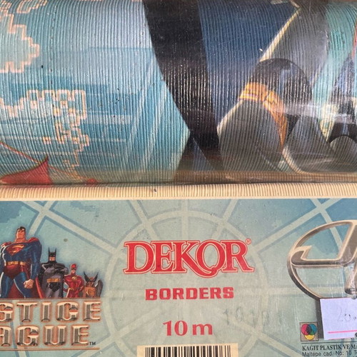 Justice League decor roll new for wall 10 meters