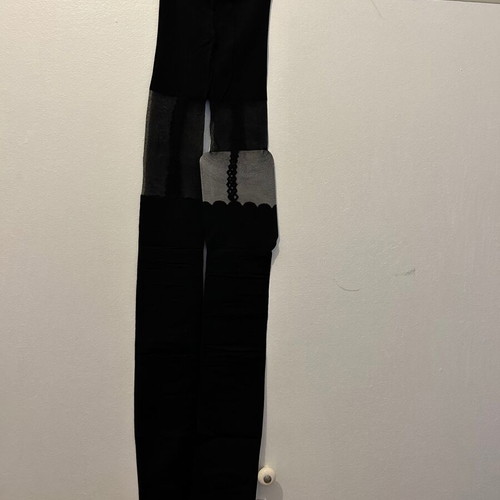 Miss selfidgre TIGHTS, made in Italy, ONE SIZE, black color.