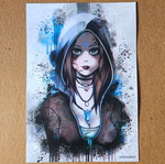 DmC Devil May Cry Kat large handmade poster made to order