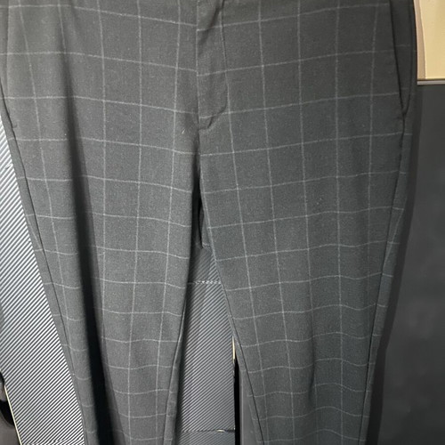 Bershka men's formal skinny pants size 44, black