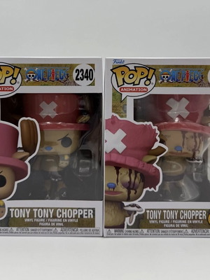 Funko Pop One Piece Tony Tony Chopper Bundle new with Soft Protector