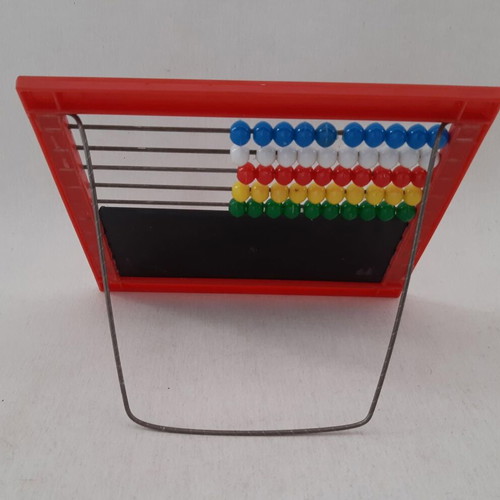 Abacus with blackboard 1980s new