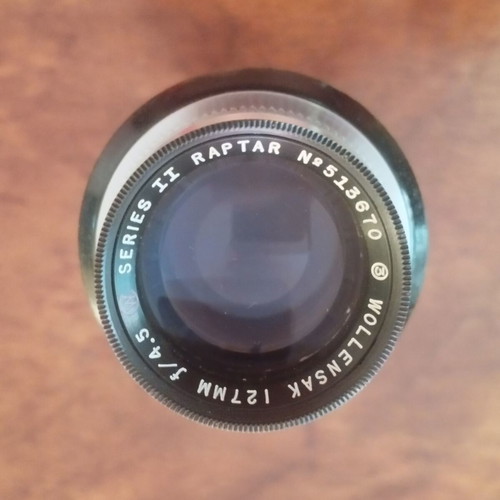 Leitz Wollensak Raptar Series II 127mm f4.5 lens used