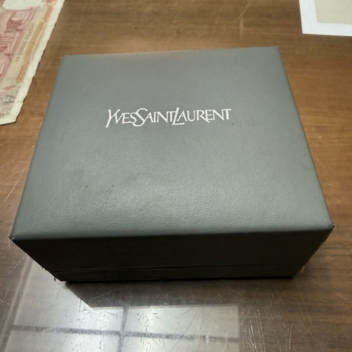 Yves Saint Laurent silver 925 cuff bracelet used