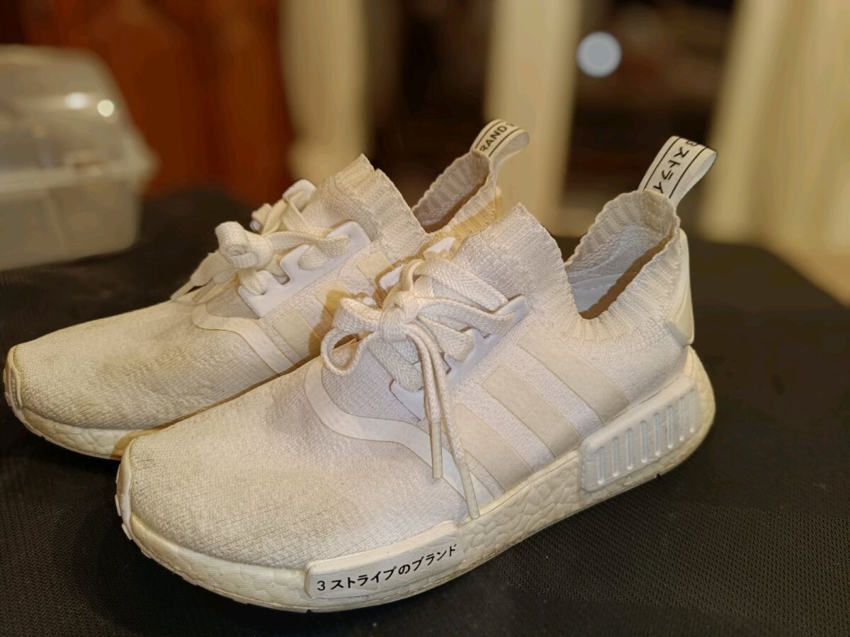 Adidas NMD R1 Prime Knit Japan Triple White 40 00 Vendora