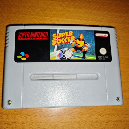 Super Soccer Super Nintendo Entertainment System SNES used, PAL