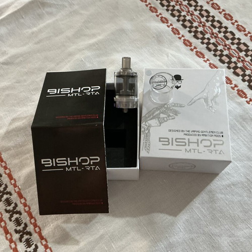 Bishop MTL RTA rebuildable vape atomizer