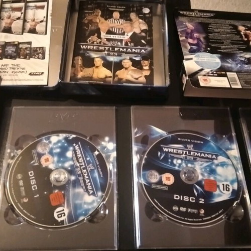 Wrestlemania 23 DVD new, 3 DVDs with collectible card