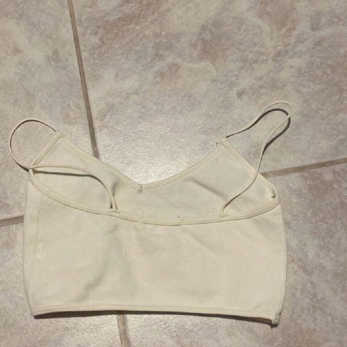 Stradivarius top shirt new, size XS, beige