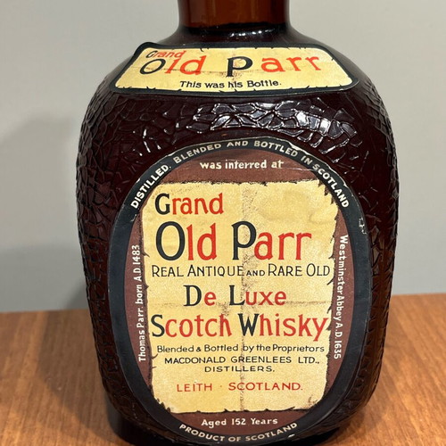 Grand Old Parr De Luxe Blended Scotch Whisky new, vintage 1980, aged 152 years