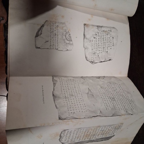 Archaeological Newspaper 1837 used with rare Acropolis engravings