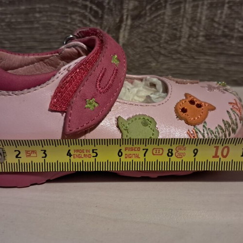 Crocodilino baby leather shoes, size 19