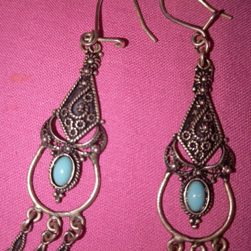 Earrings vintage from Turkey used