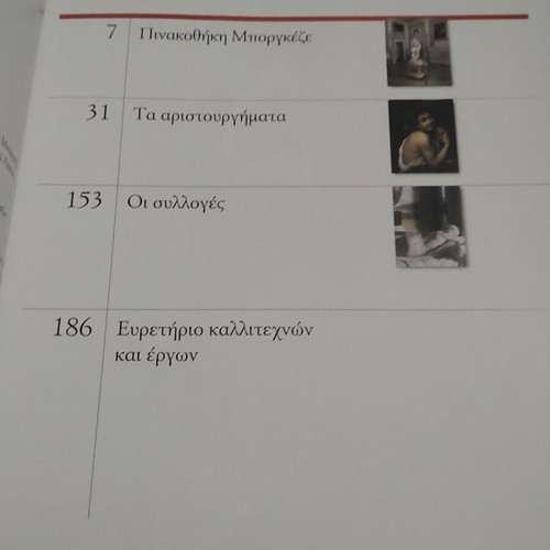 Galleria Borghese Rome art book like new