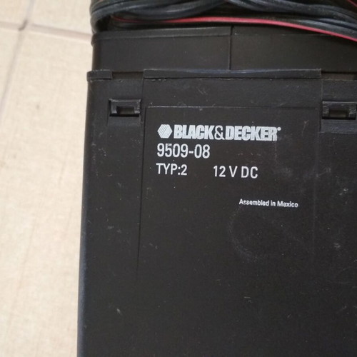 Black & Decker car vacuum cleaner 9509-08 12V
