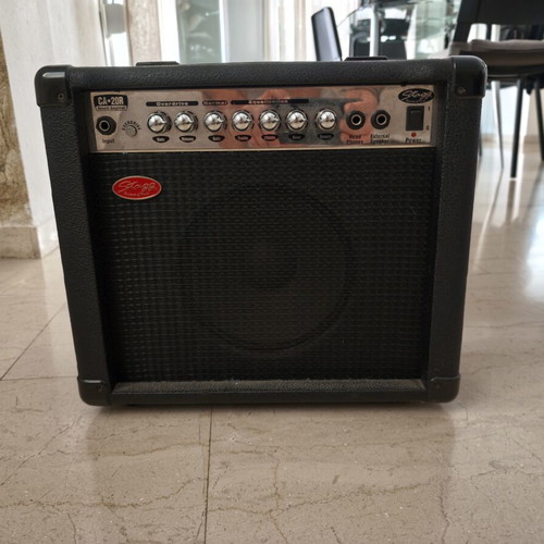 Stagg electric guitar amplifier used