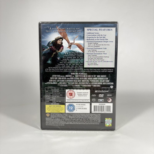 Harry Potter and the Goblet of Fire 2-Disc Edition DVD new, Greek subtitles